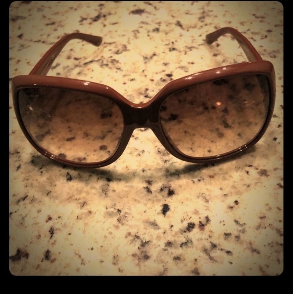 Gucci brown sunglsses horsebit 100% AUTH
